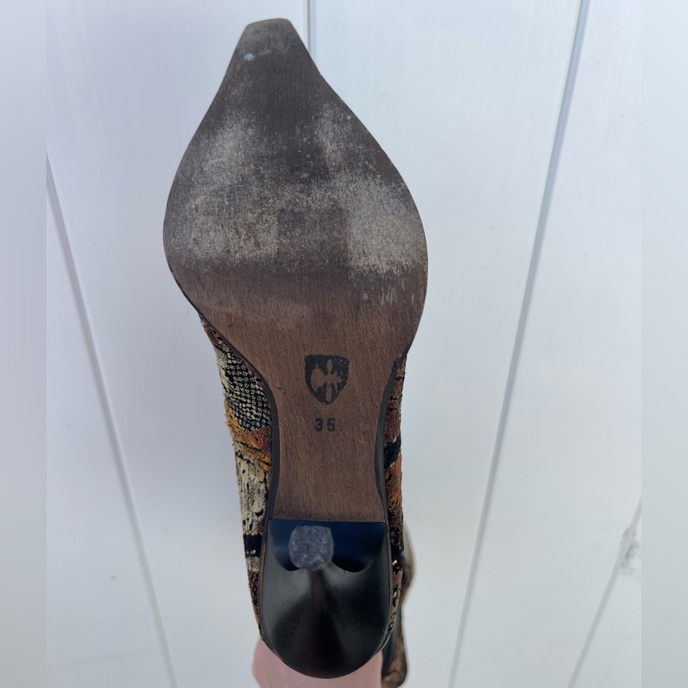 SOLD Viguevanos Italian Vintage Rare Boots EU 35 US Size 5/5 1/2 - Picture 4 of 15